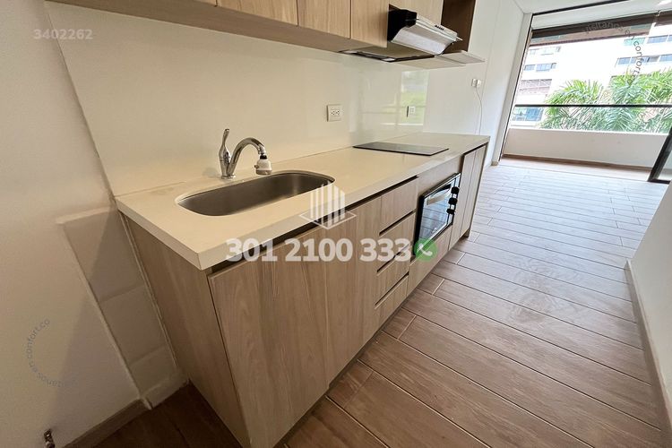 Apartamento de 1 alcoba en arriendo en Loma Del Escobero, Envigado, 57 m² · foto 3 de 22