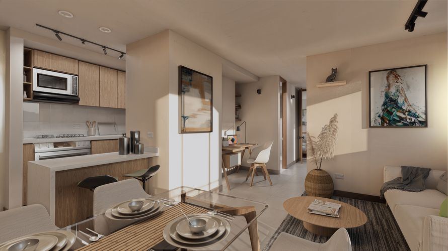 Apartamento de 3 alcobas en venta en Villa Tatiana, Jamundí, 61 m² · foto 8 de 10