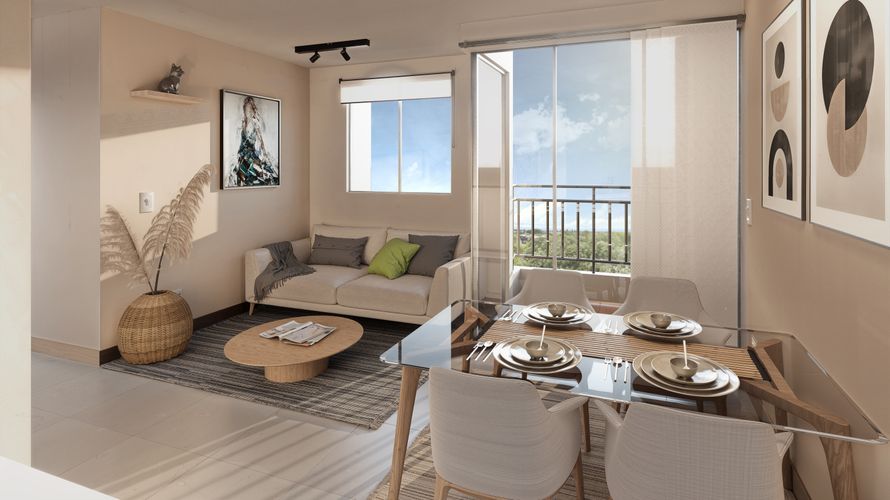 Apartamento de 3 alcobas en venta en Villa Tatiana, Jamundí, 61 m² · foto 9 de 10