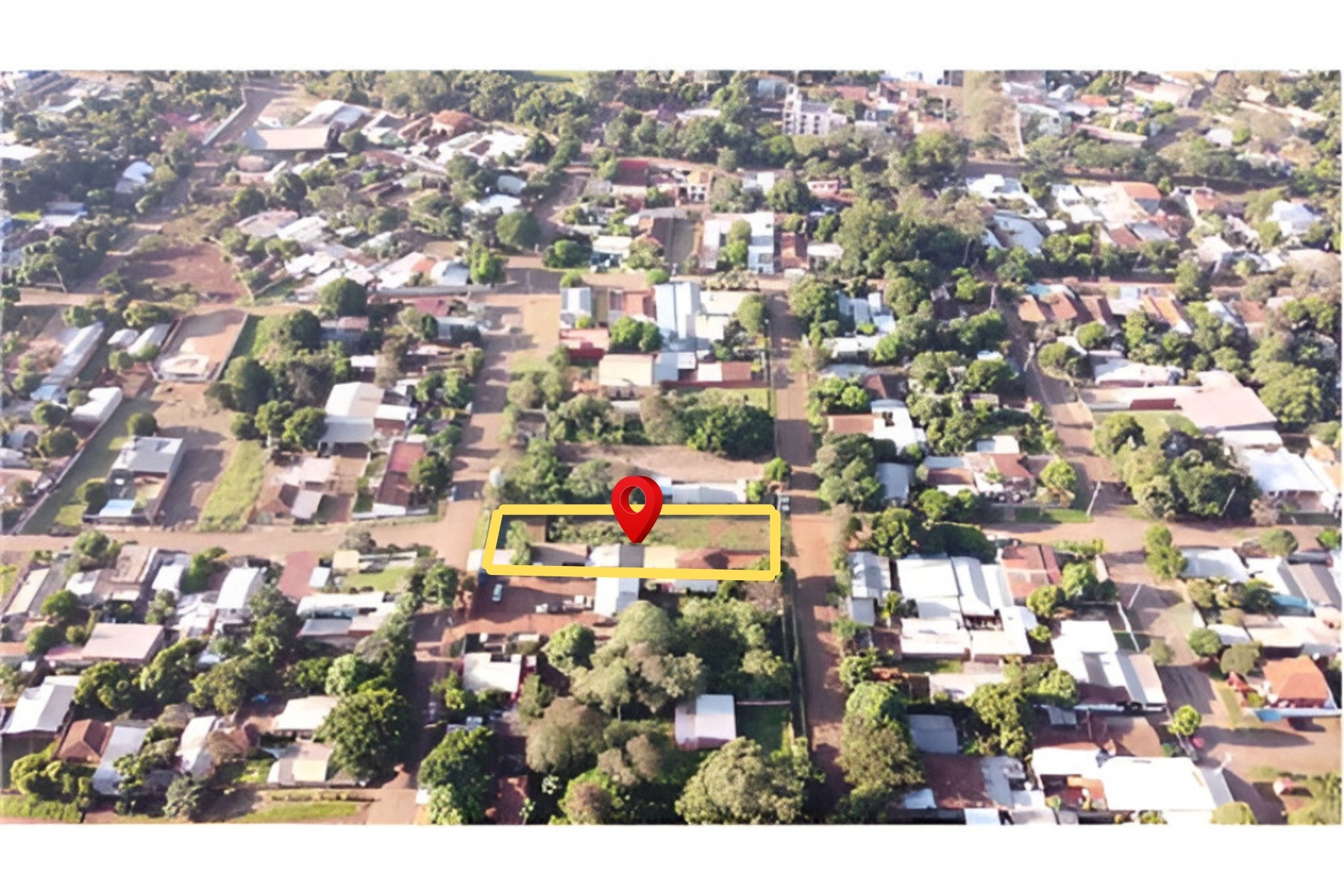 Terreno con salida a dos calles en Presidente Franco En Venta — foto 2