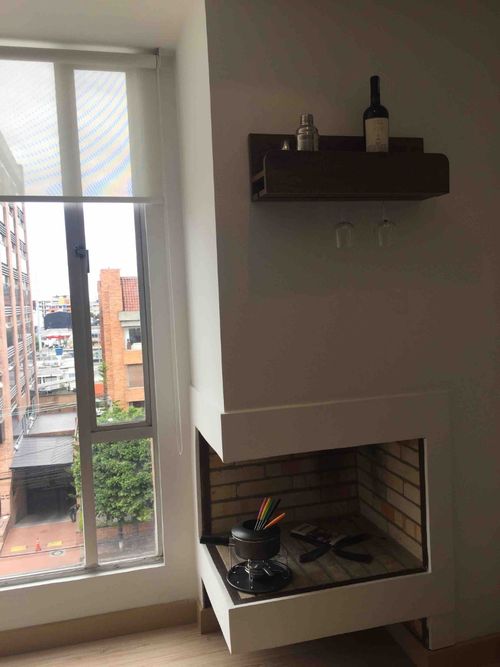 Apartaestudio en venta en Chico Norte, Bogotá, 37 m² · foto 11 de 15