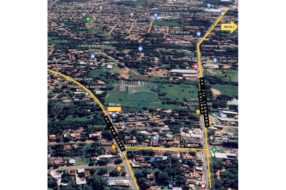 Vendo terreno de 2.025m2 en Capiatá - NF — foto 2
