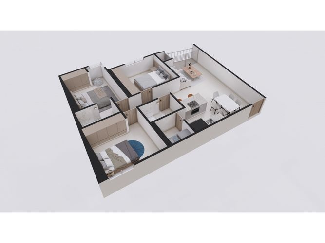 Apartamento de 1 alcoba en venta en Las Brisas, Neiva, 82 m² · foto 15 de 20