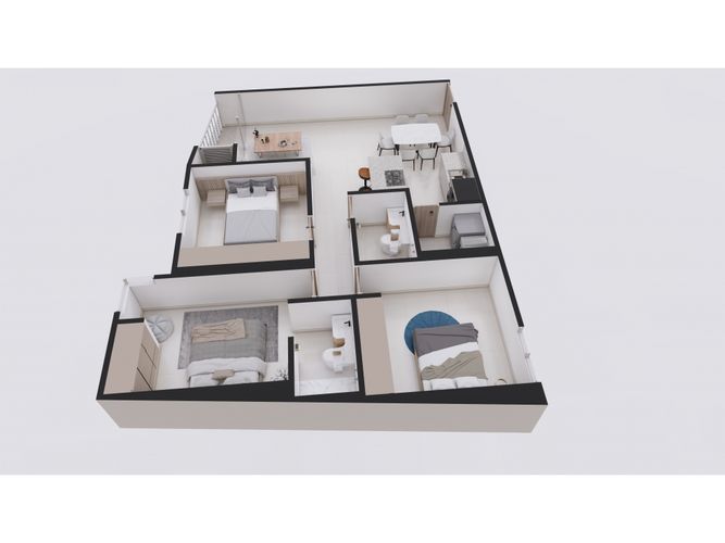 Apartamento de 1 alcoba en venta en Las Brisas, Neiva, 82 m² · foto 19 de 20