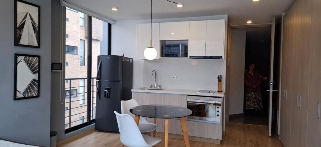 Apartaestudio en venta en San Patricio, Bogotá, 27 m² · foto 2 de 7