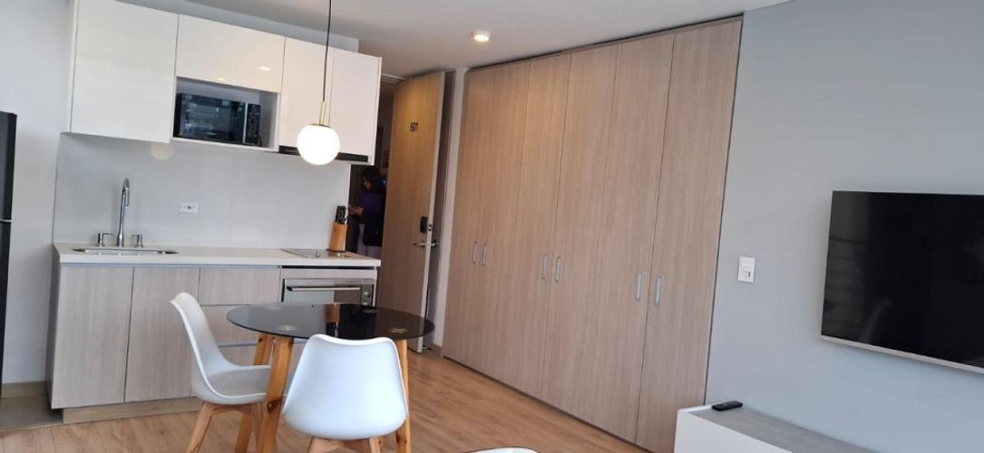 Apartaestudio en venta en San Patricio, Bogotá, 27 m² · foto 4 de 7