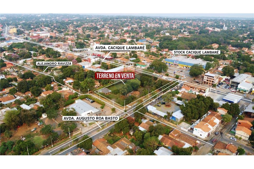 AMPLIO TERRENO EN ESQUINA EN LAMBARÉ EN VENTA (4.684M2) — foto 2