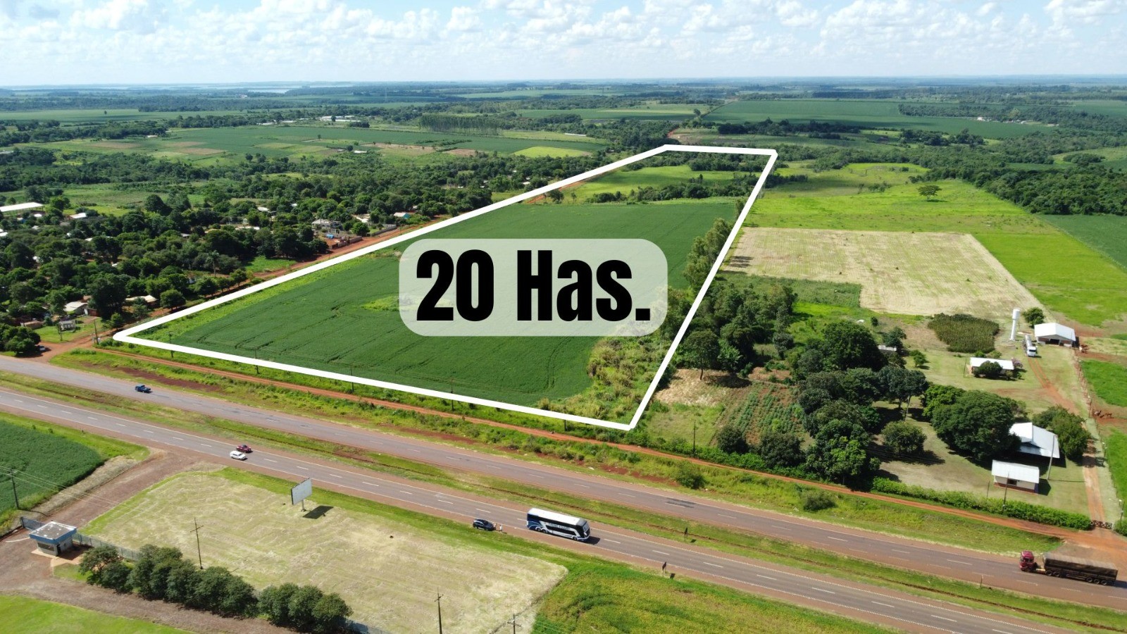 EN VENTA PROPIEDAD DE 20 HECTÁREAS EN MINGA GUAZÚ — foto 3