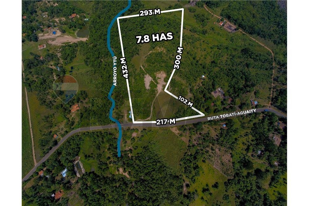 Exclusiva Propiedad Rural de 7,8 Hectáreas en Tobatí: Frente a Ruta y con Arroyo, ¡Oportunidad Única! — foto 3