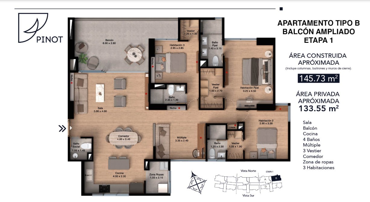 Apartamento en venta en Camino Verde, Envigado · foto 12 de 15