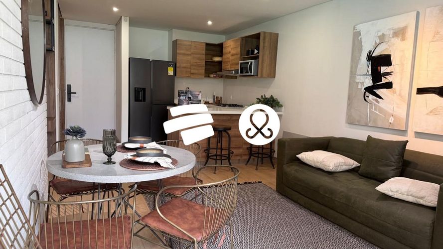 Apartamento de 2 alcobas en venta en El Poblado, Medellín, 73 m² · foto 2 de 14