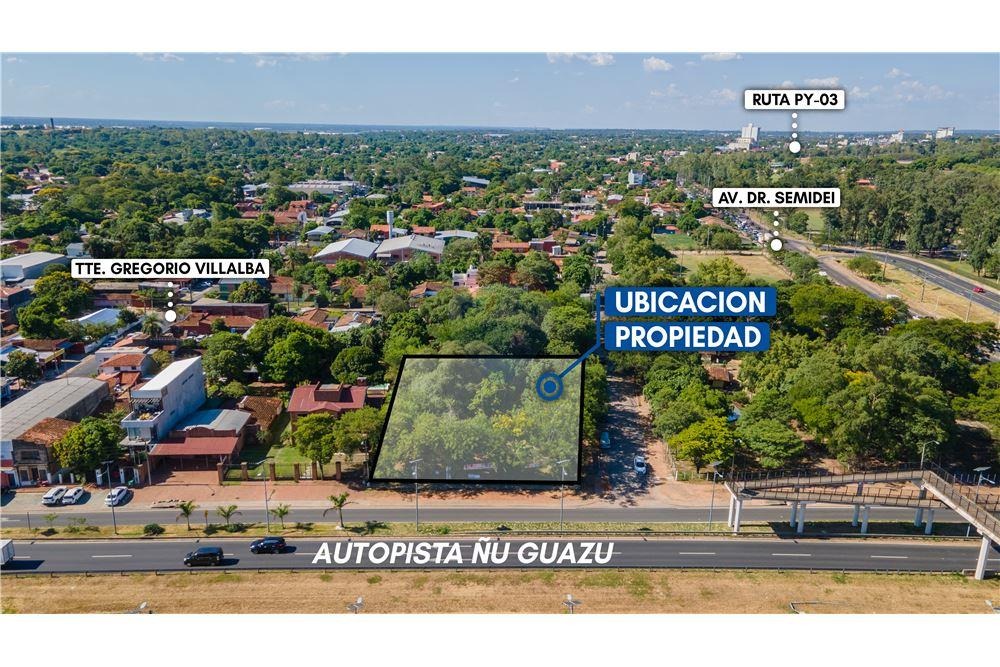 AMPLIO TERRENO EN ESQUINA SOBRE AVENIDA ÑU GUASÚ EN VENTA (1.800 M2) — foto 2