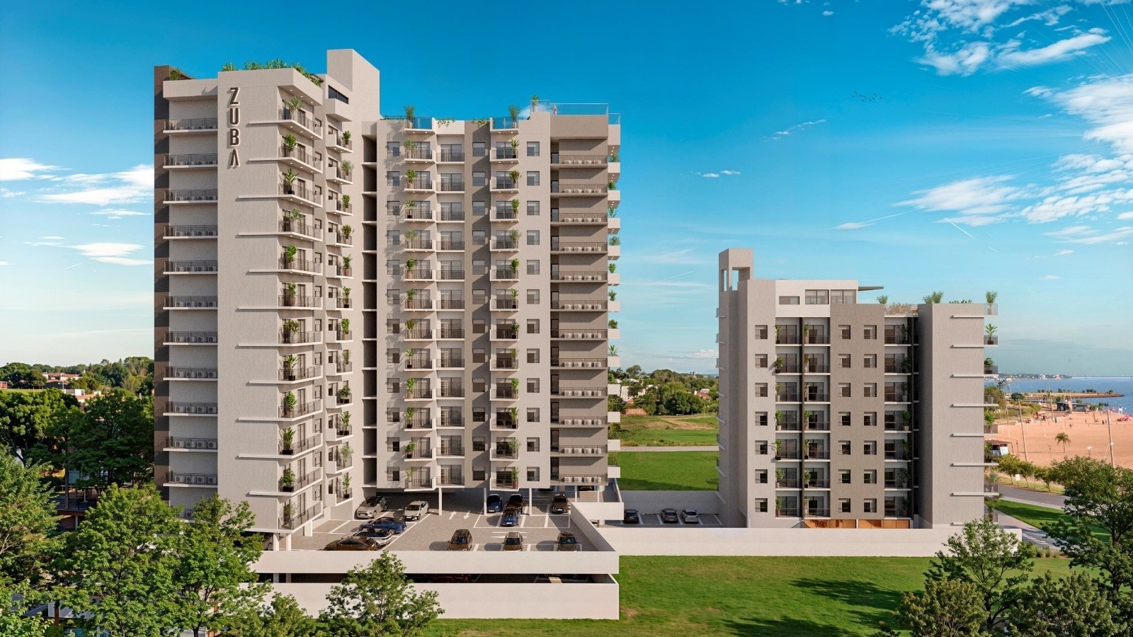 Departamento en venta Encarnación - Playa Mboi Ka'e — foto 3