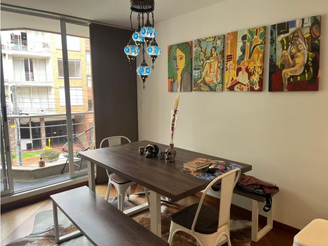 Apartamento de 3 alcobas en venta en Santa Paula, Bogotá, 133 m² · foto 4 de 12