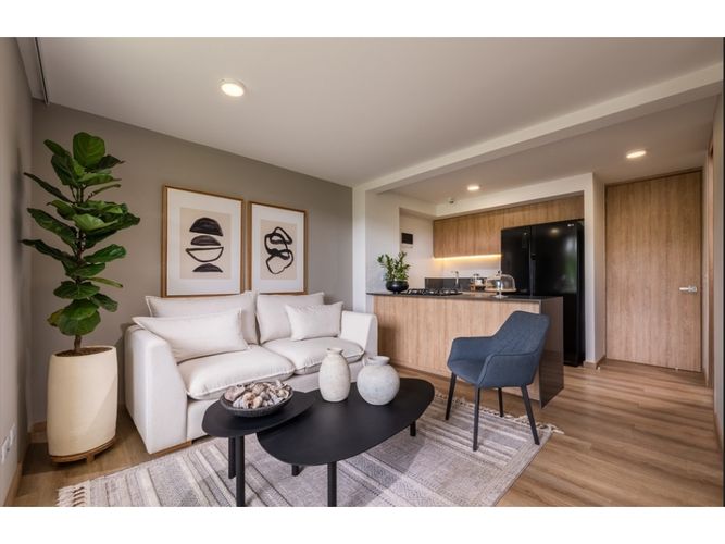 Apartamento de 2 alcobas en venta en El Retiro, 57 m² · foto 3 de 9