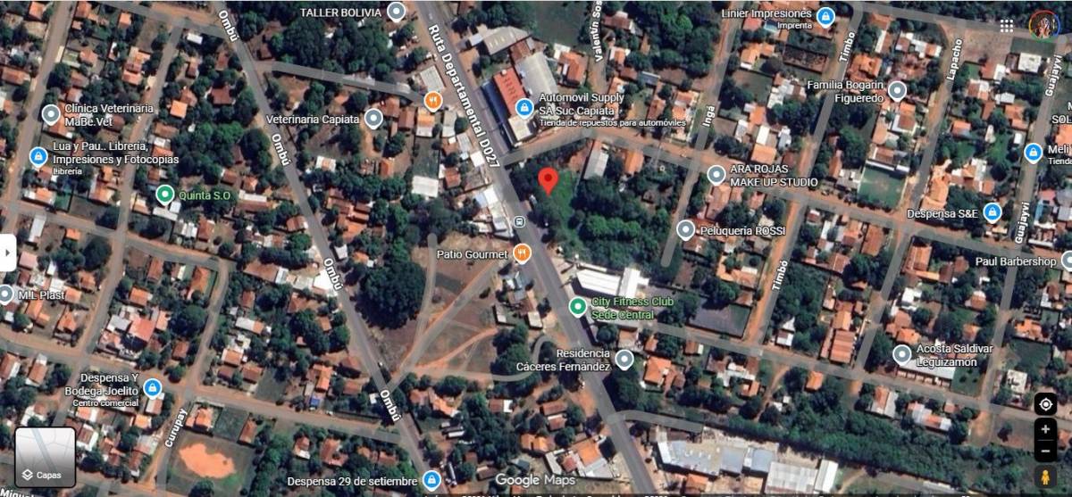 Vendo Terreno esquina sobre Ruta 1 en Capiatá - 4.479,92 m2 — foto 2