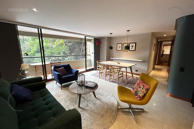 Apartamento de 3 alcobas en arriendo en La Frontera, Medellín, 114 m² · foto 3 de 24