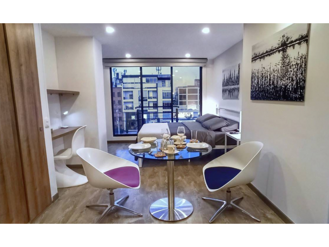 Apartaestudio en venta en Santa Barbara, Bogotá, 30 m² · foto 2 de 12
