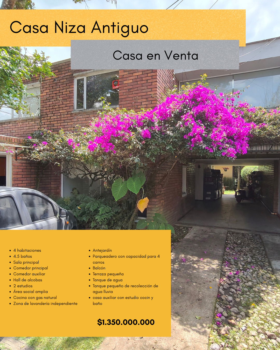Casa en venta en Niza, Bogotá · foto 2 de 24