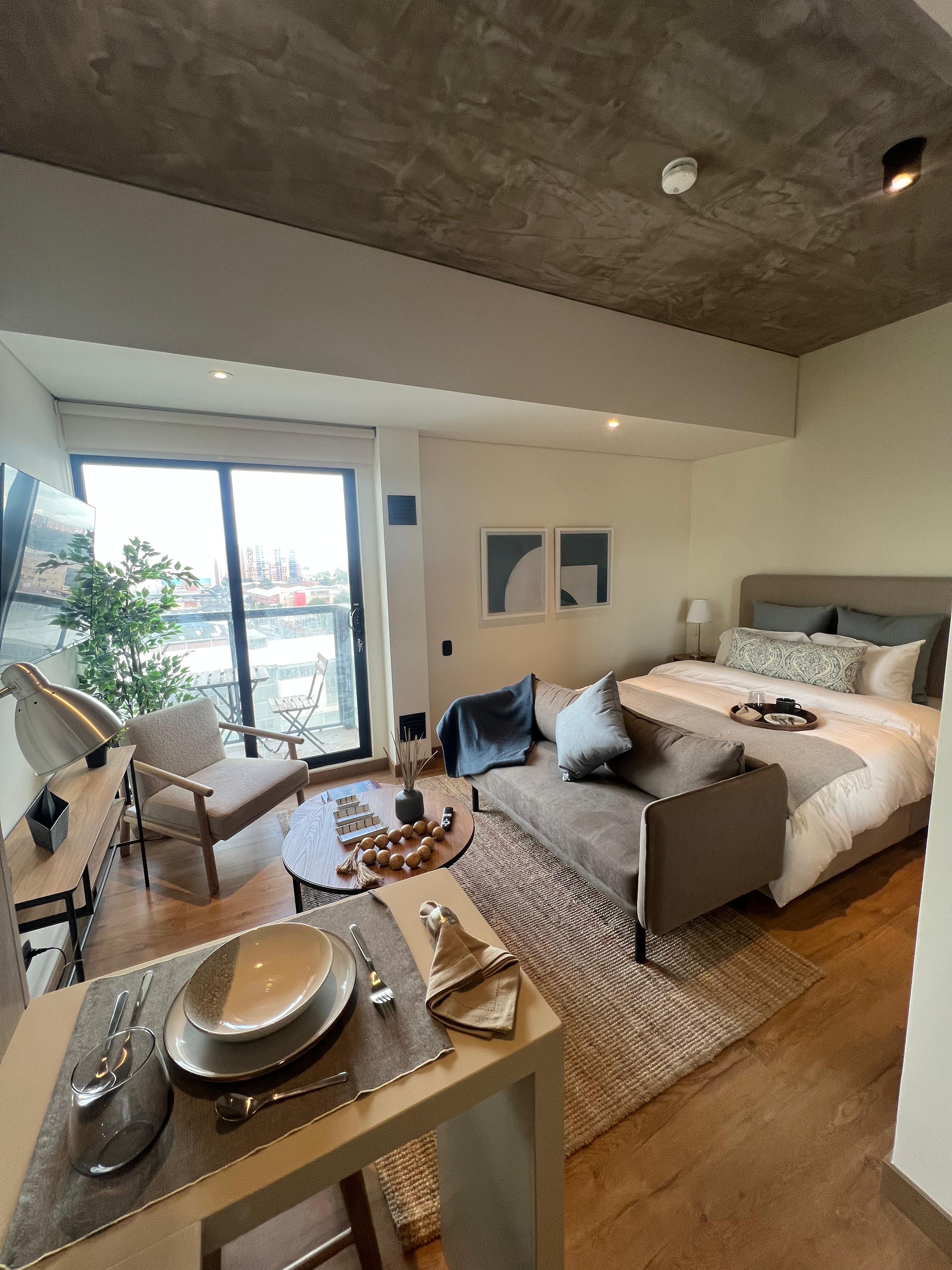 Apartaestudio en arriendo en Ciudad Salitre, Bogotá · foto 16 de 24