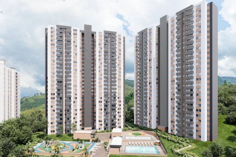 Apartamento de 3 alcobas en venta en Machado, Copacabana, 55 m² · foto 2 de 21