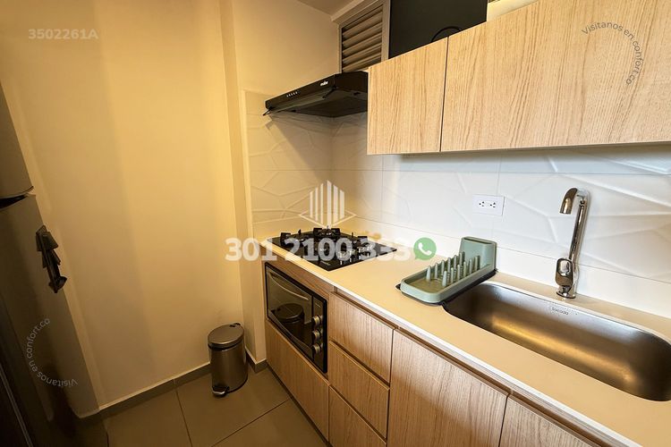 Apartamento de 2 alcobas en arriendo en Ciudad Del Río, Medellín, 47 m² · foto 9 de 18