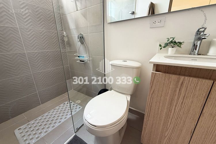 Apartamento de 2 alcobas en arriendo en Ciudad Del Río, Medellín, 47 m² · foto 14 de 18
