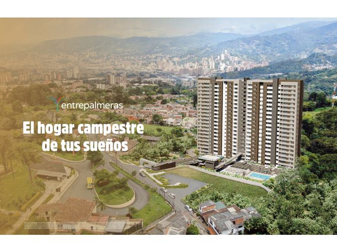 Apartamento de 2 alcobas en venta en Tierra Amarilla, La Estrella, 50 m² · foto 2 de 24
