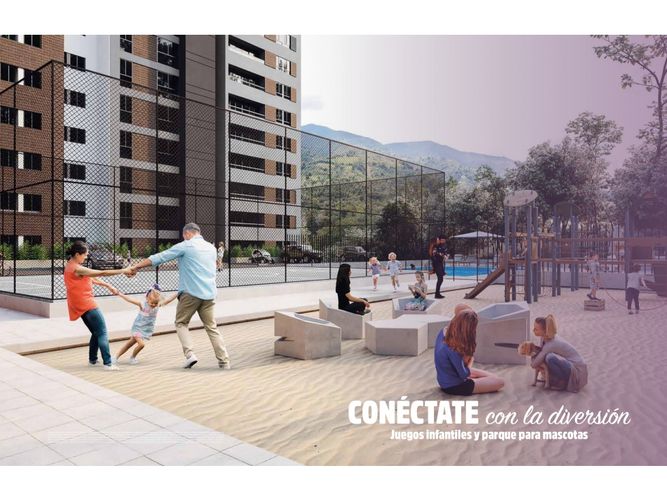 Apartamento de 2 alcobas en venta en Tierra Amarilla, La Estrella, 50 m² · foto 12 de 24