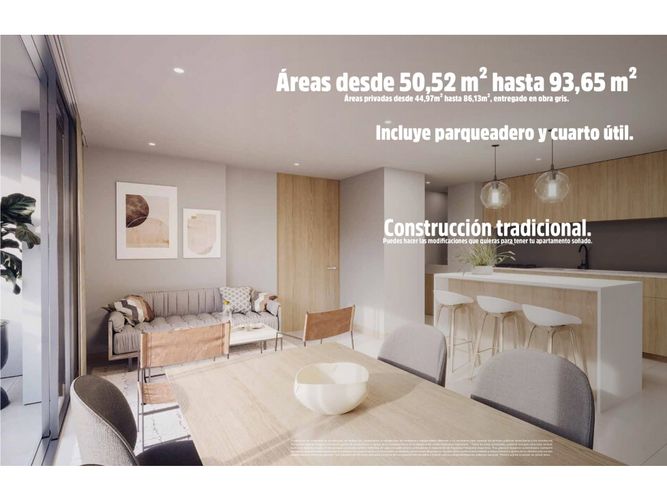 Apartamento de 2 alcobas en venta en Tierra Amarilla, La Estrella, 50 m² · foto 20 de 24