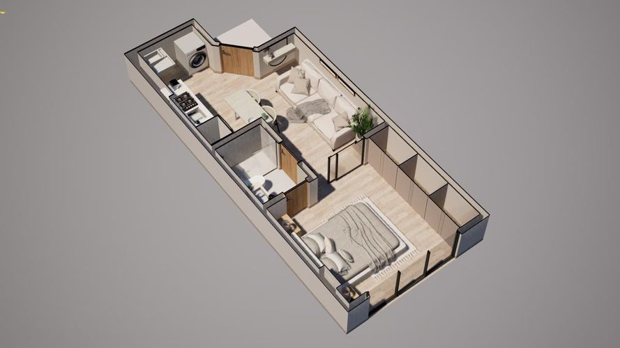 Apartaestudio en venta en Algarra Iii, Zipaquirá, 33 m² · foto 8 de 16