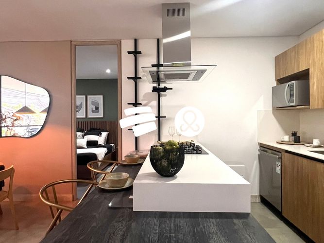 Apartamento de 1 alcoba en venta en Los Balsos, Medellín, 67 m² · foto 9 de 14