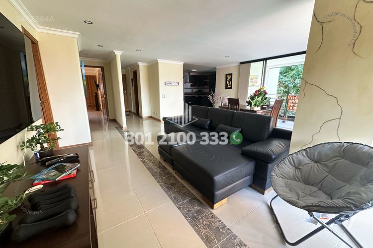 Apartamento de 3 alcobas en arriendo en Laureles, Medellín, 120 m² · foto 3 de 24