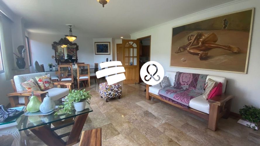 Apartamento de 3 alcobas en venta en Las Lomas, Medellín, 123 m² · foto 3 de 22