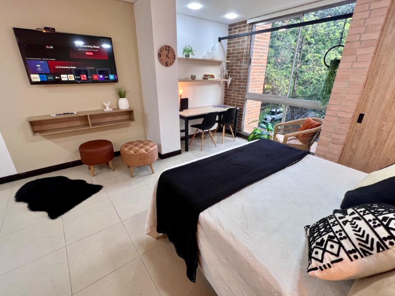 Apartaestudio en arriendo en La Florida, Medellín · foto 10 de 12
