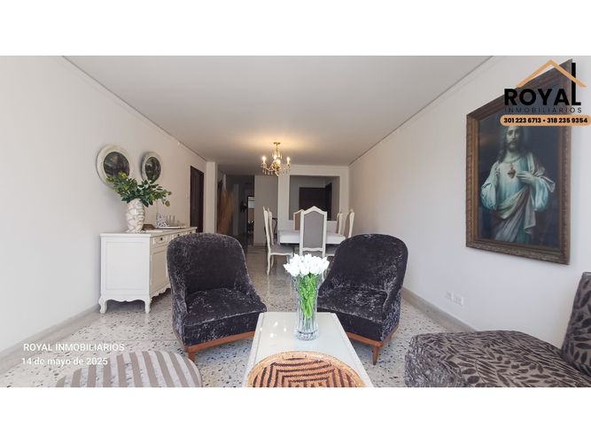 Apartamento de 3 alcobas en venta en Altos Del Prado, Barranquilla, 151 m² · foto 9 de 24