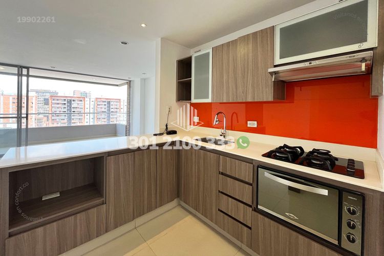 Apartamento de 3 alcobas en arriendo en Ciudad Del Río, Medellín, 87 m² · foto 9 de 24