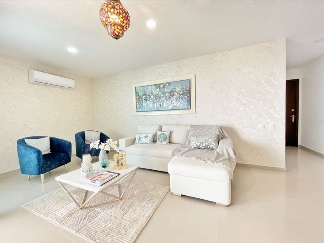 Apartamento de 2 alcobas en venta en La Boquilla, Cartagena, 103 m² · foto 2 de 24