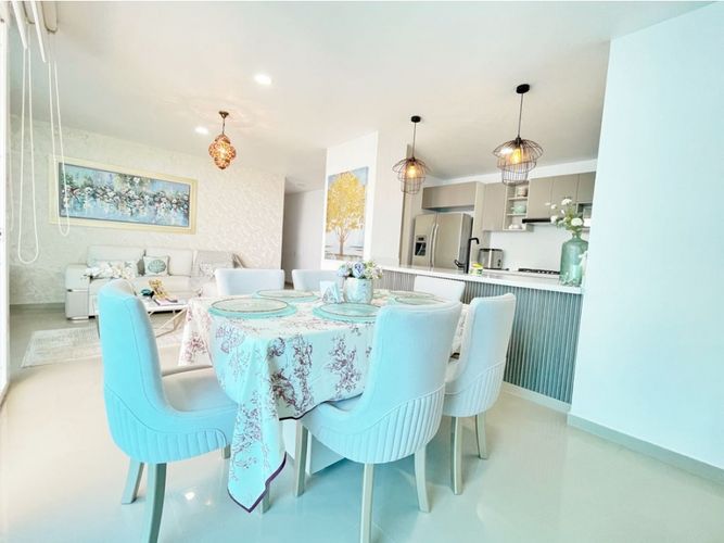 Apartamento de 2 alcobas en venta en La Boquilla, Cartagena, 103 m² · foto 3 de 24