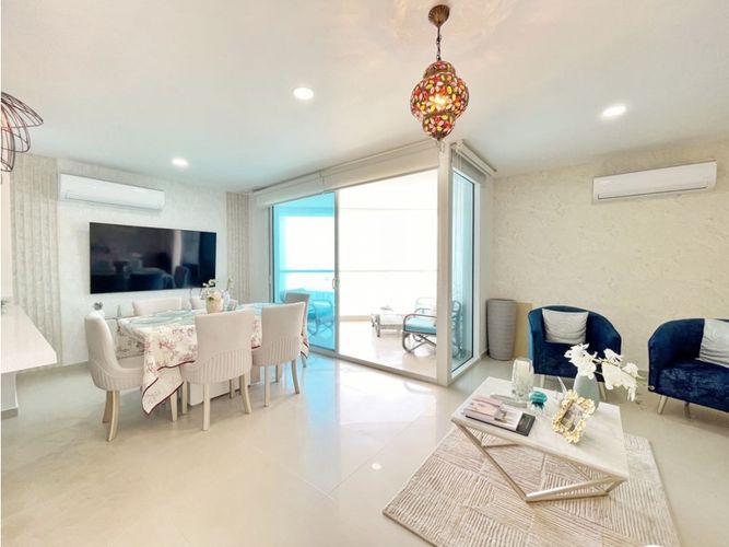 Apartamento de 2 alcobas en venta en La Boquilla, Cartagena, 103 m² · foto 10 de 24