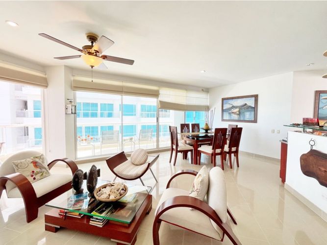 Apartamento de 3 alcobas en venta en La Boquilla, Cartagena, 157 m² · foto 5 de 24