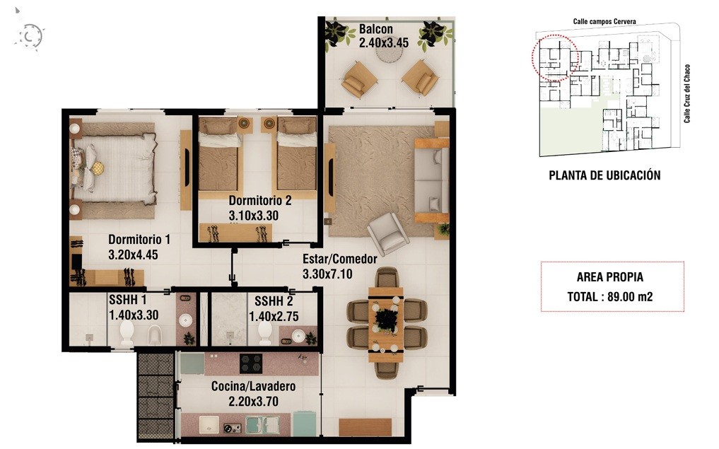 Exclusivo Departamento de 2 Dormitorios en Pozo: Inversión Inteligente en Habitalis Jardín. — foto 3