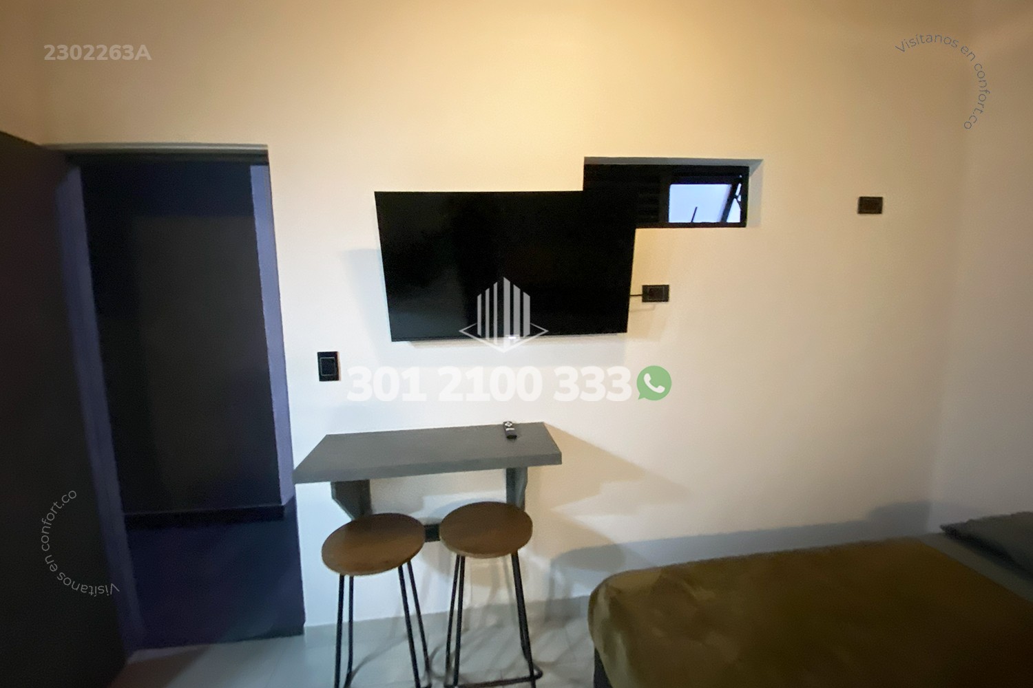Apartaestudio en arriendo en Laureles, Medellín · foto 12 de 14
