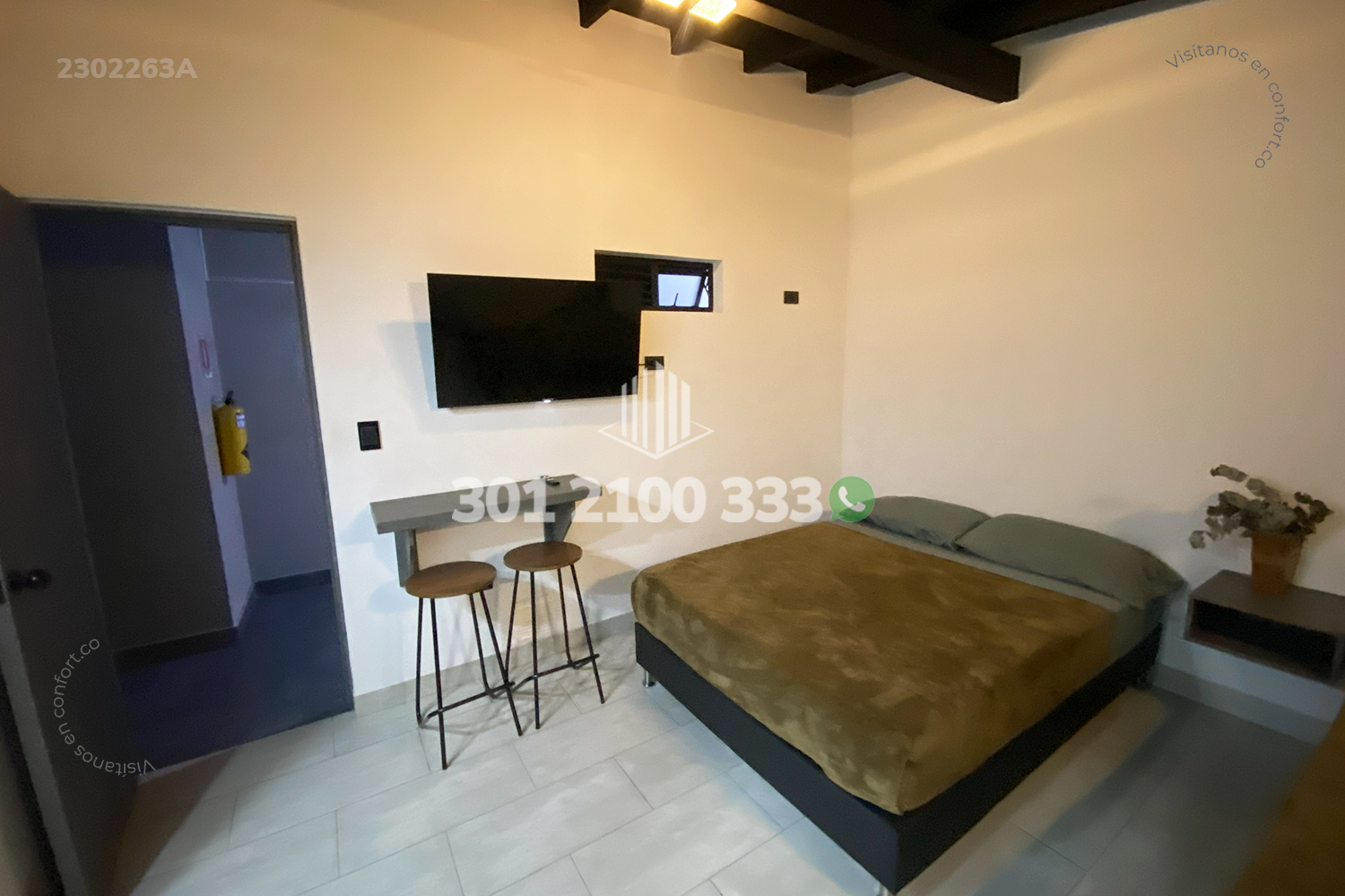 Apartaestudio en arriendo en Laureles, Medellín · foto 4 de 14