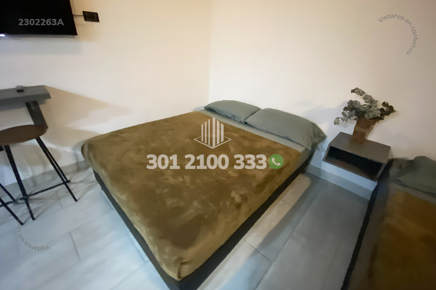 Apartaestudio en arriendo en Laureles, Medellín · foto 5 de 14