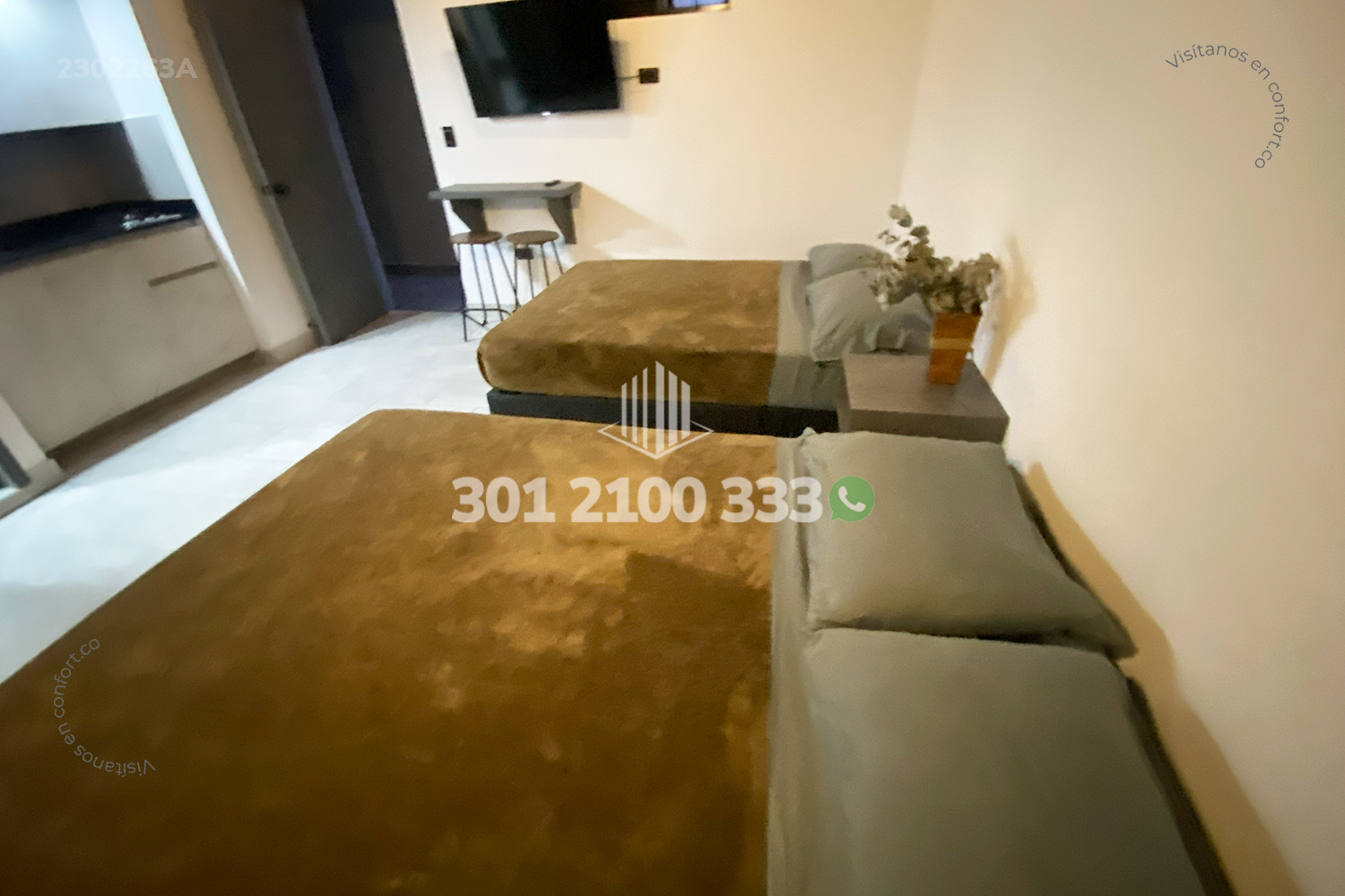 Apartaestudio en arriendo en Laureles, Medellín · foto 7 de 14