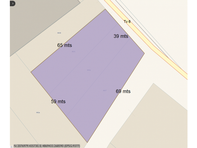 Lote en venta en Mosquera, 3175 m² · foto 2 de 4