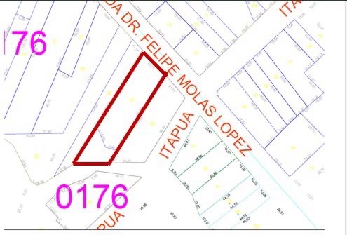 VENDO TERRENO DE 1888 M2 SOBRE AVENIDA MOLAS LOPEZ — foto 2