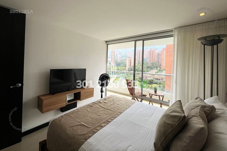 Apartamento de 1 alcoba en arriendo en Los Balsos, Medellín, 55 m² · foto 11 de 19