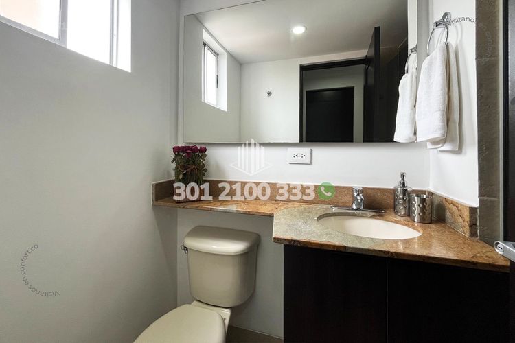 Apartamento de 1 alcoba en arriendo en Los Balsos, Medellín, 55 m² · foto 15 de 19